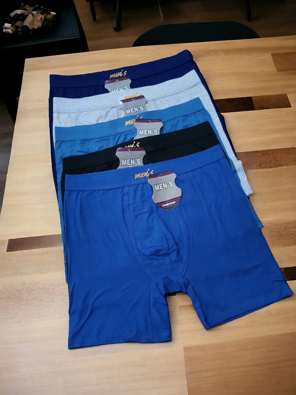 بوكسر رجالي طويل 6 قطع