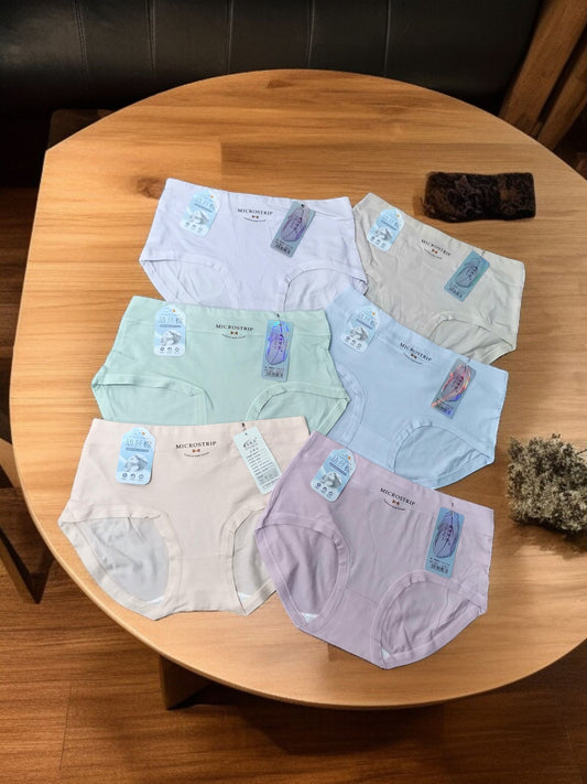 High-waist bikini bottoms 6 pieces