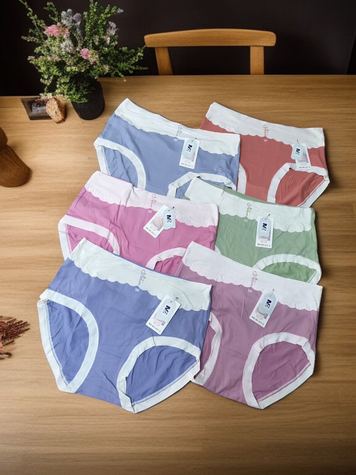 سلب ستاتي ليز خصر عريض 6 قطع