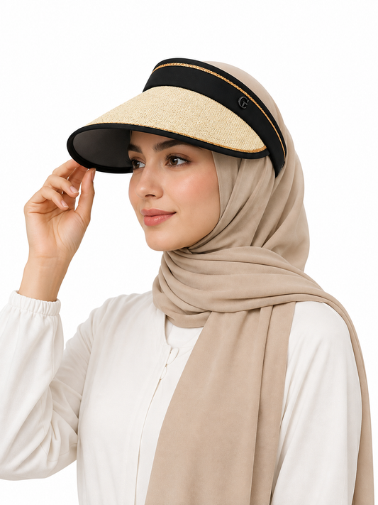 قبعة شمس مفتوحة من الأعلى