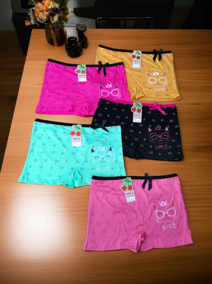 شورت ستاتي مرسم 6 قطع