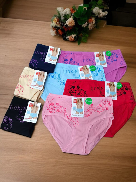 High-waist bikini briefs 6 pieces