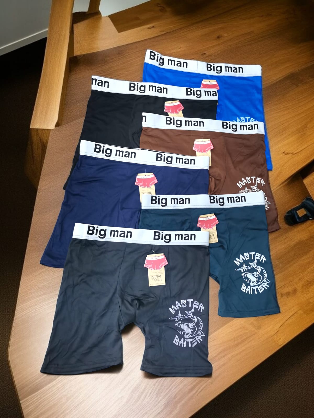 بوكسر رجالي طويل 6 قطع