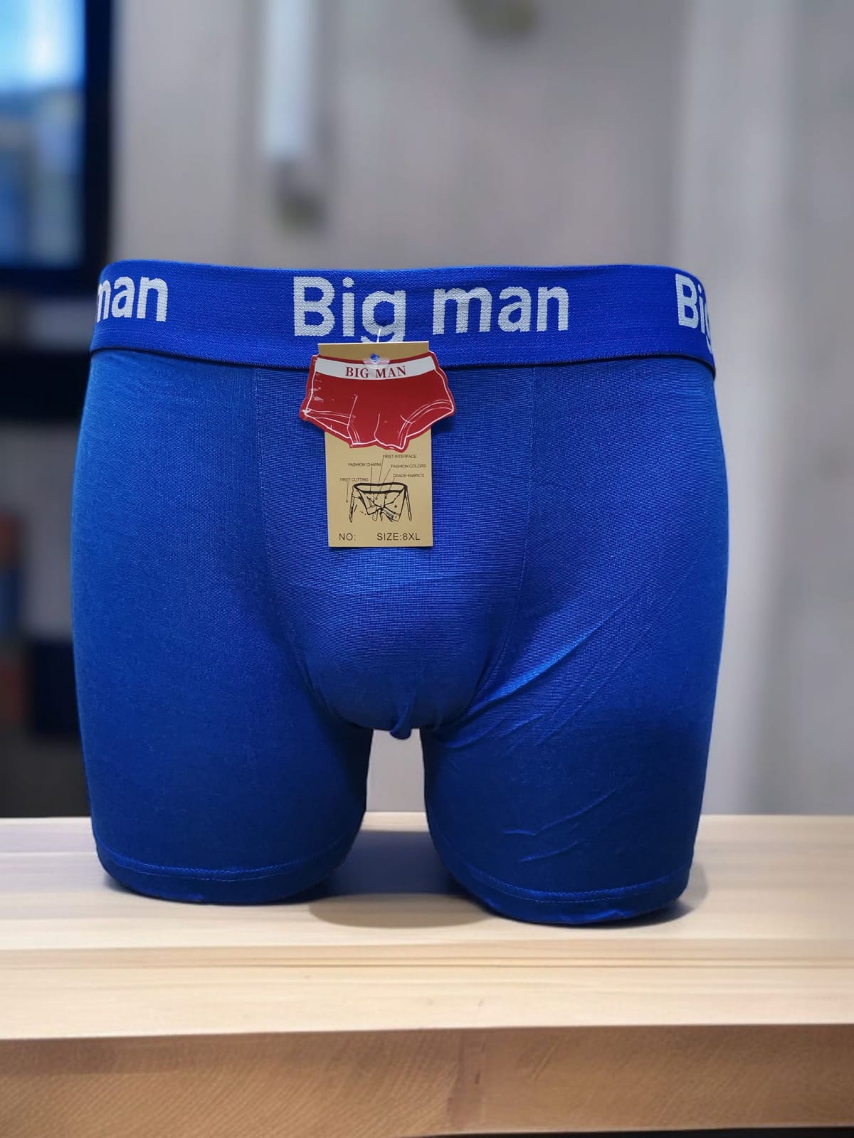 بوكسر رجالي قصير 6 قطع