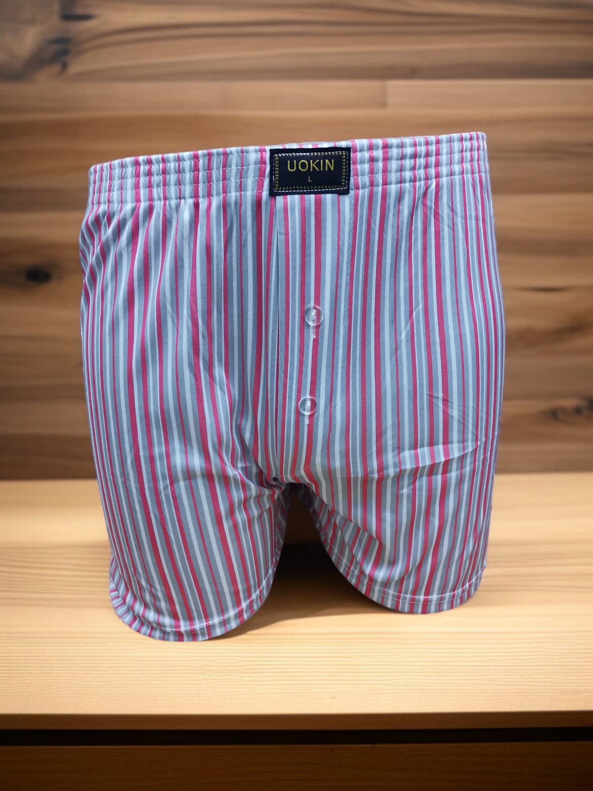 شورت رجالي مقلم 6 قطع