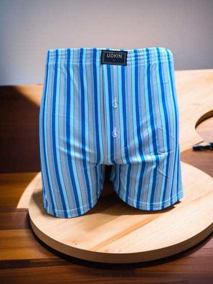 شورت رجالي مقلم 6 قطع