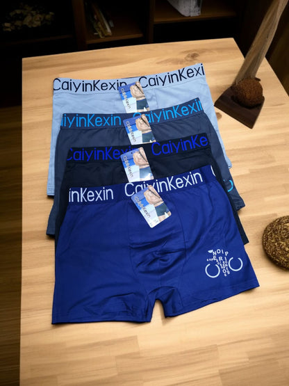 بوكسر رجالي قصير مرسم  6 قطع