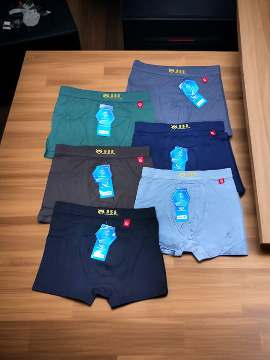 بوكسر ولادي سادة 6 قطع