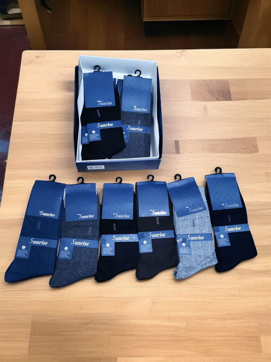 جوارب رجالية رسمي طويل 12 جوز