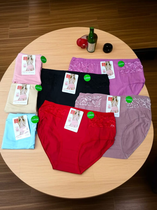 سلب ستاتي خصر عريض دانتيل 6 قطع