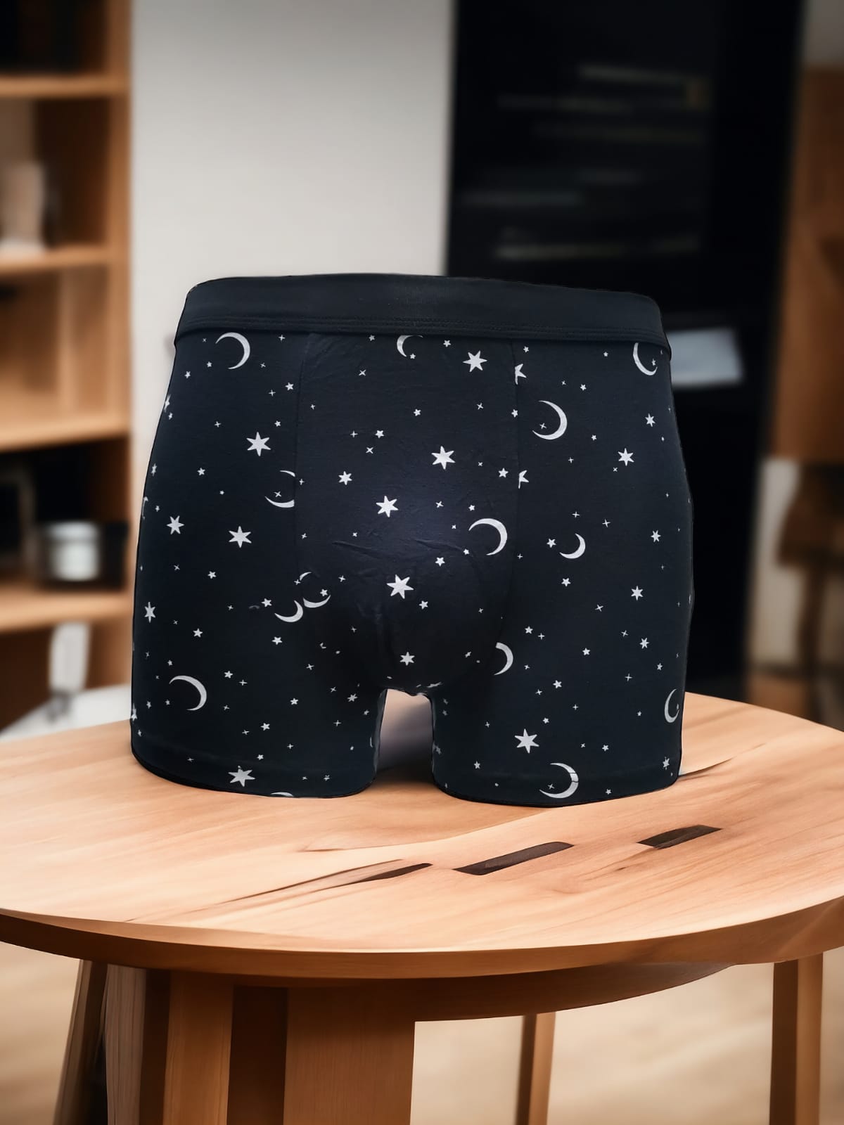 بوكسر رجالي قصير مرسم 6 قطع